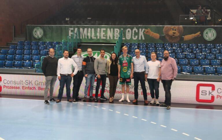 Gruppenfoto mit Marian Michalczik